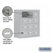 Salsbury Cell Phone Storage Locker - 4 Door High Unit (8 Inch Deep Compartments) - 12 A Doors - steel - Surface Mounted - Master Keyed Locks
